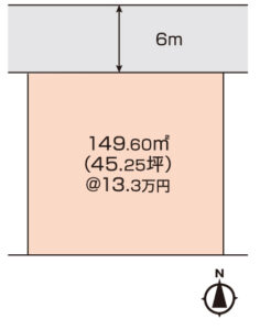 岡山市南区藤田　土地　598万円　玉野みなと不動産